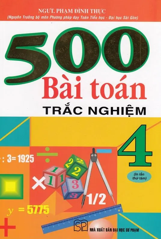 500 bài toán trắc nghiệm Toán 4