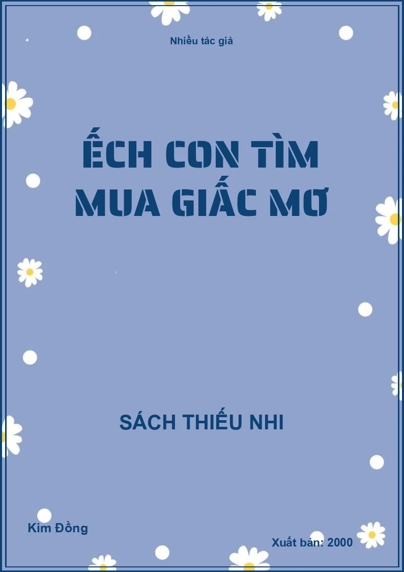 Ếch con tìm mua giấc mơ