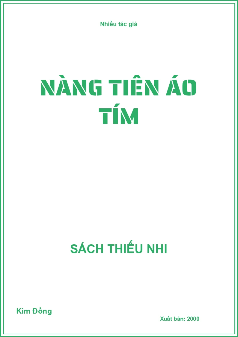 Nàng tiên áo tím