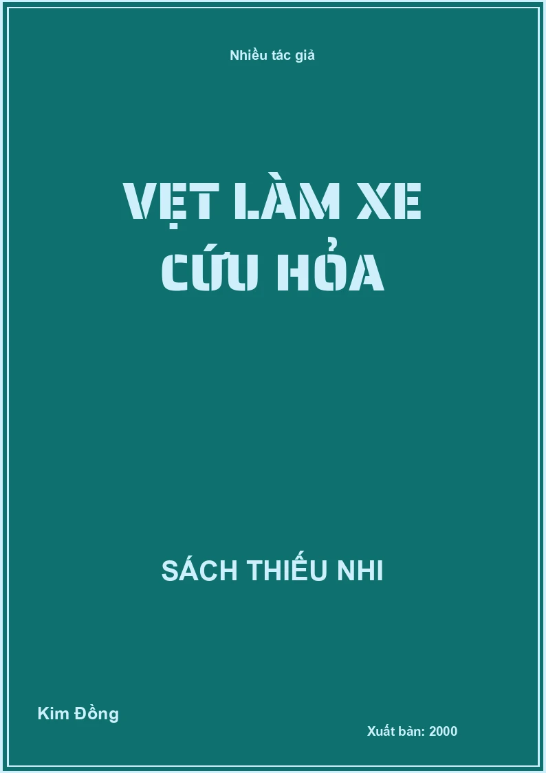 Vẹt làm xe cứu hỏa
