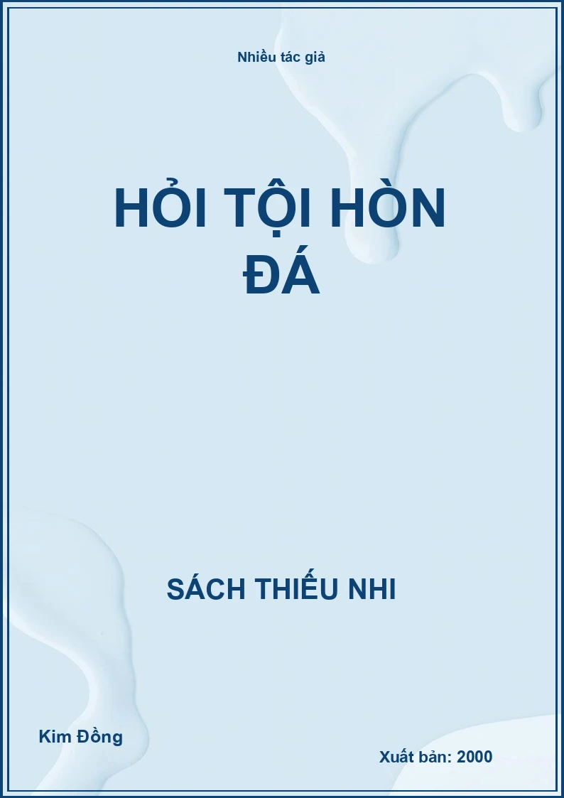 Hỏi tội hòn đá