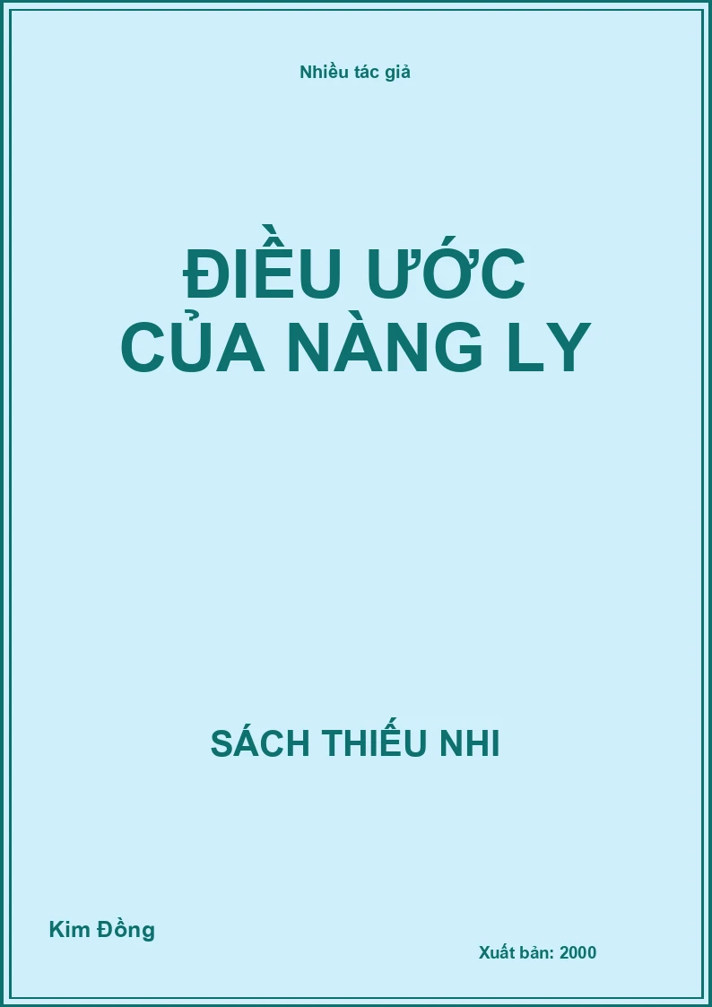 Điều ước của nàng Ly
