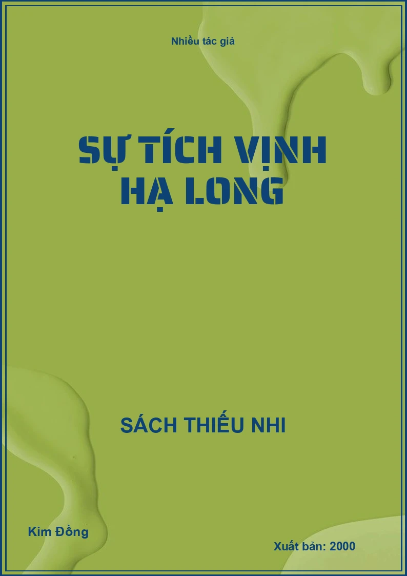 Sự tích Vịnh Hạ Long