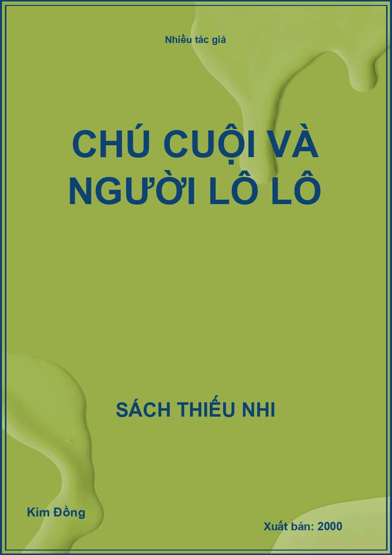 Chú cuội và người Lô lô