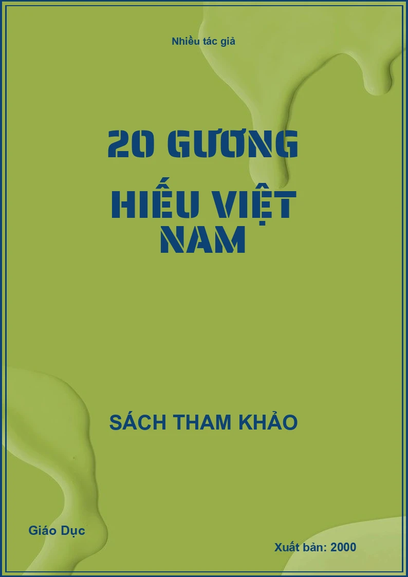 20 gương hiếu Việt Nam