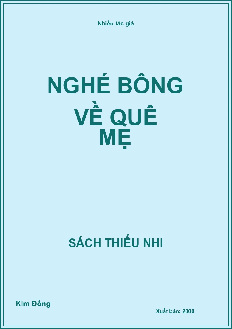Nghé Bông về quê mẹ
