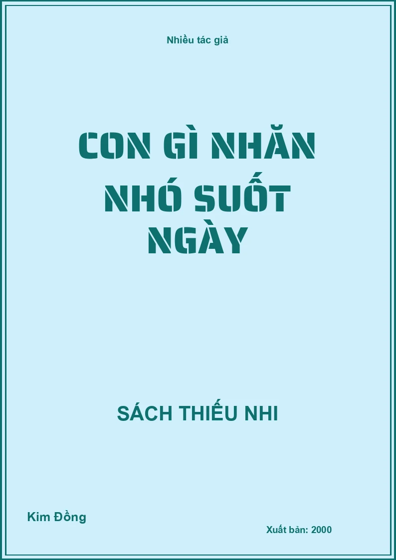 Con gì nhăn nhó suốt ngày