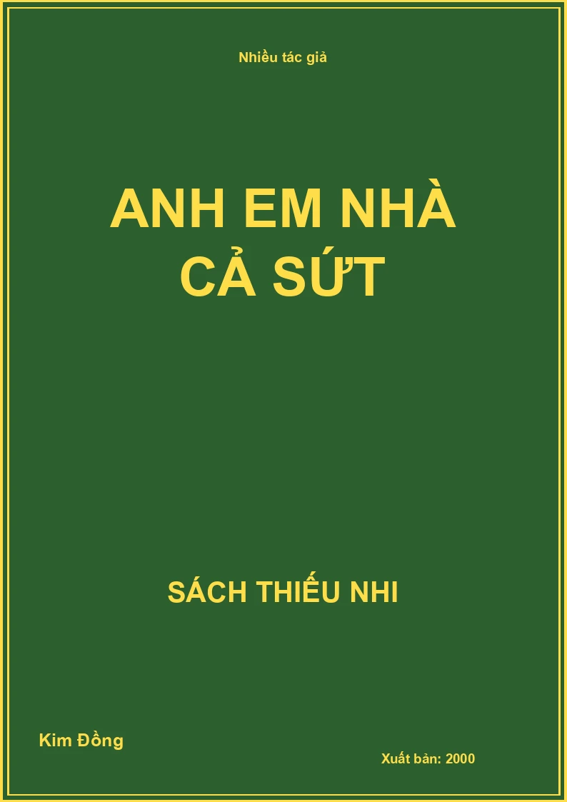 Anh em nhà Cả Sứt