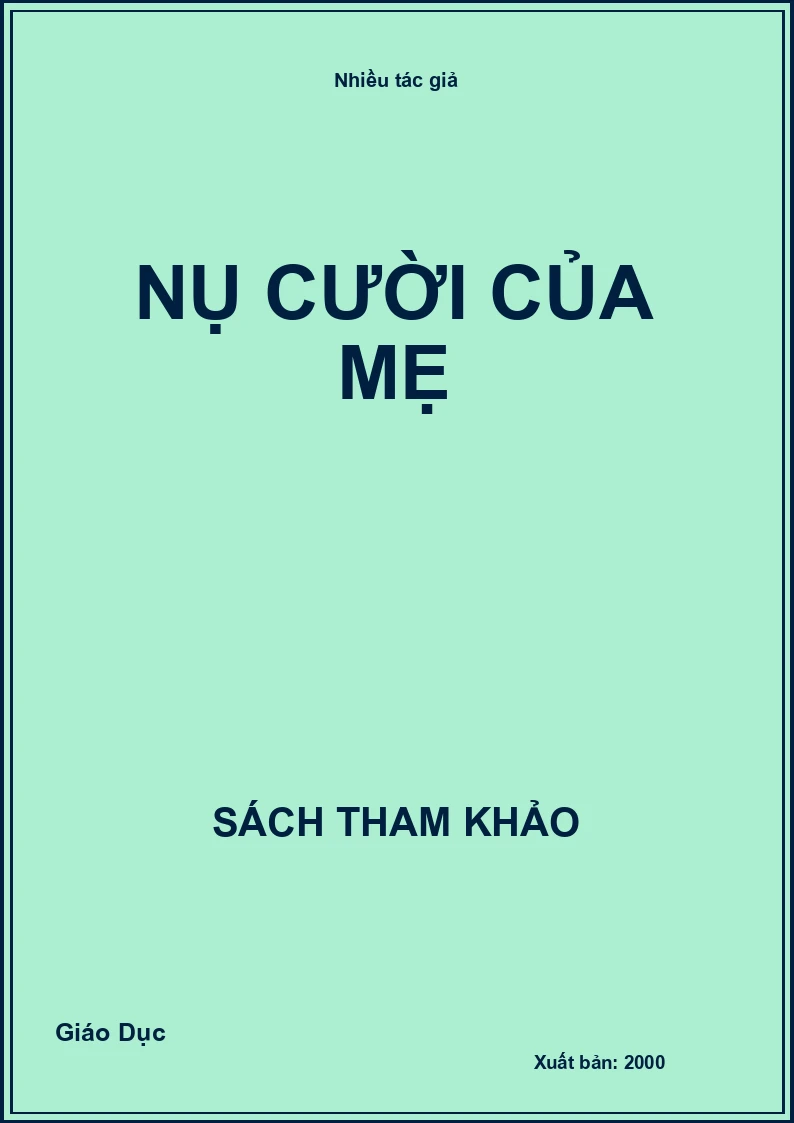 Nụ cười của mẹ