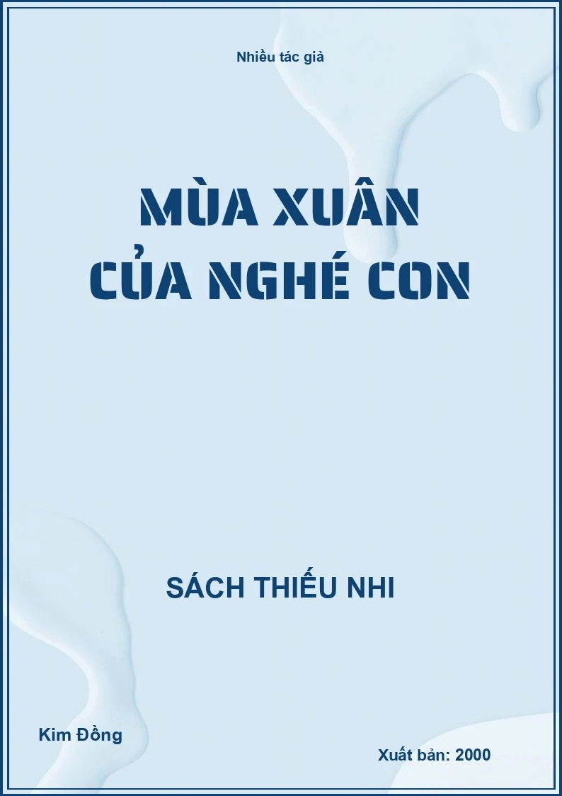 Mùa xuân của nghé con