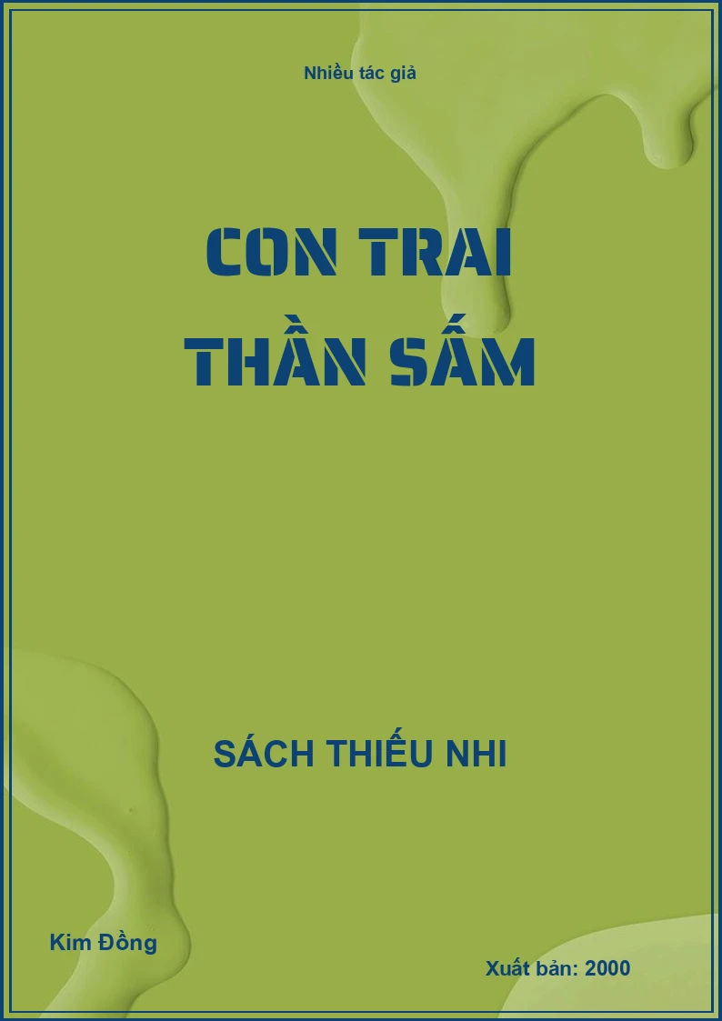 Con trai thần sấm
