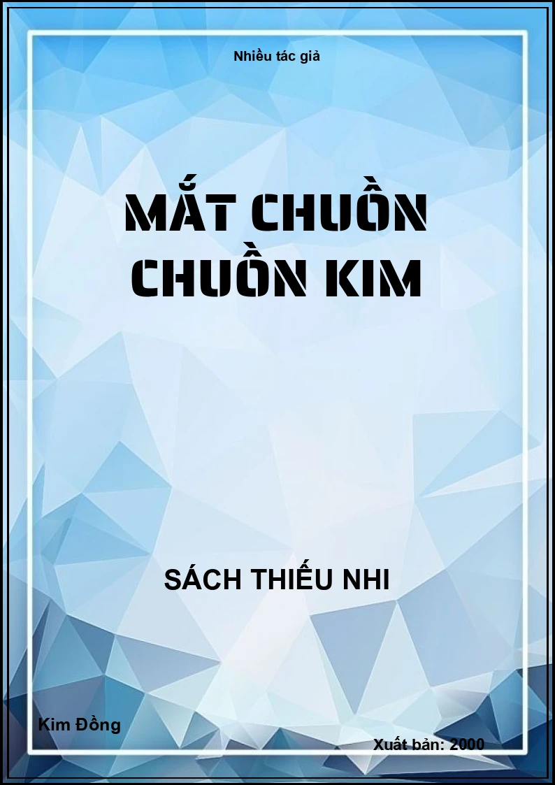 Mắt chuồn chuồn kim