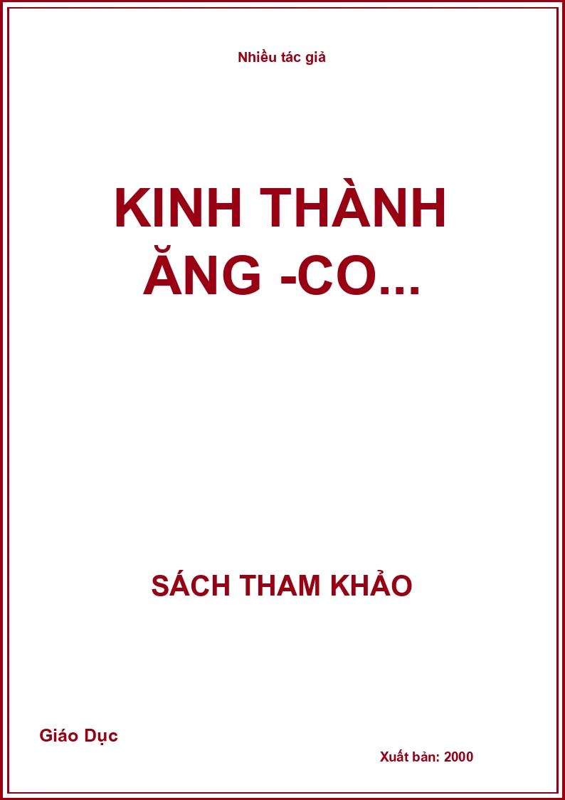 Kinh thành Ăng -co...