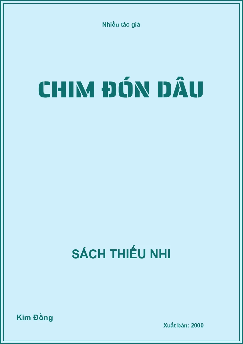Chim đón dâu