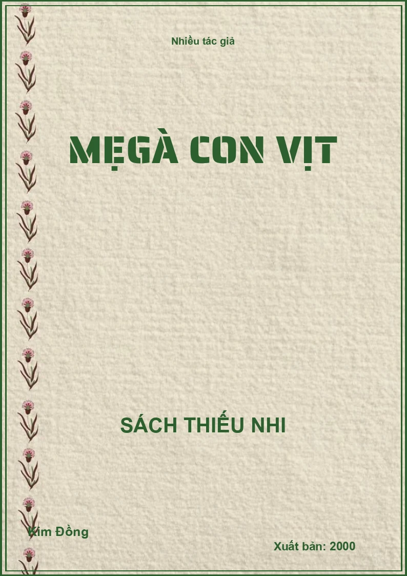 Mẹ gà con vịt