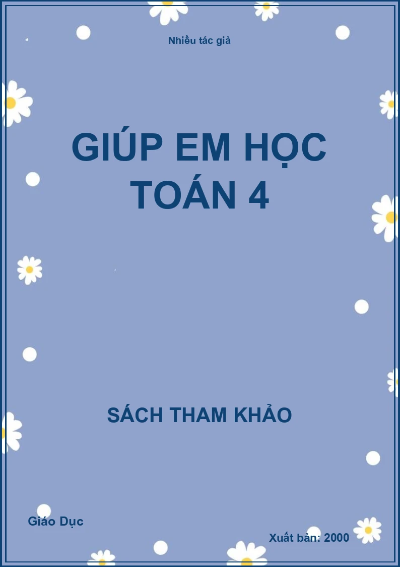 Giúp em học Toán 4