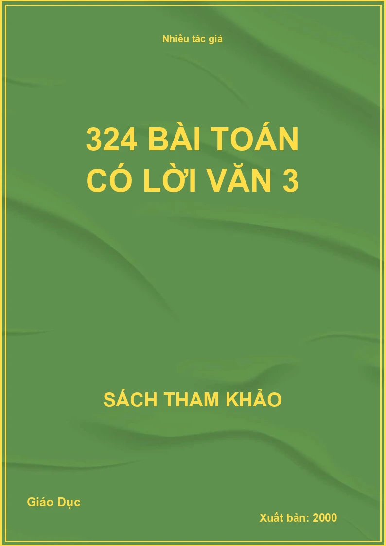 324 bài toán có lời văn 3