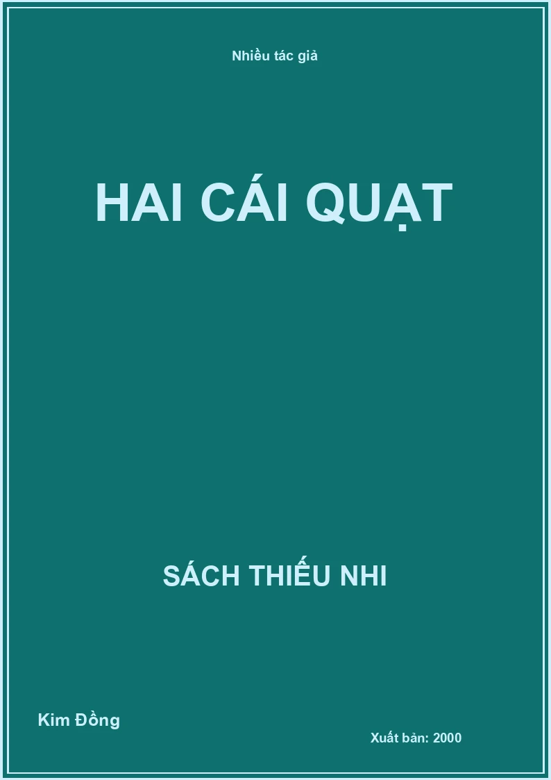 Hai cái quạt