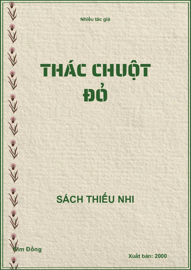 Thác chuột đỏ