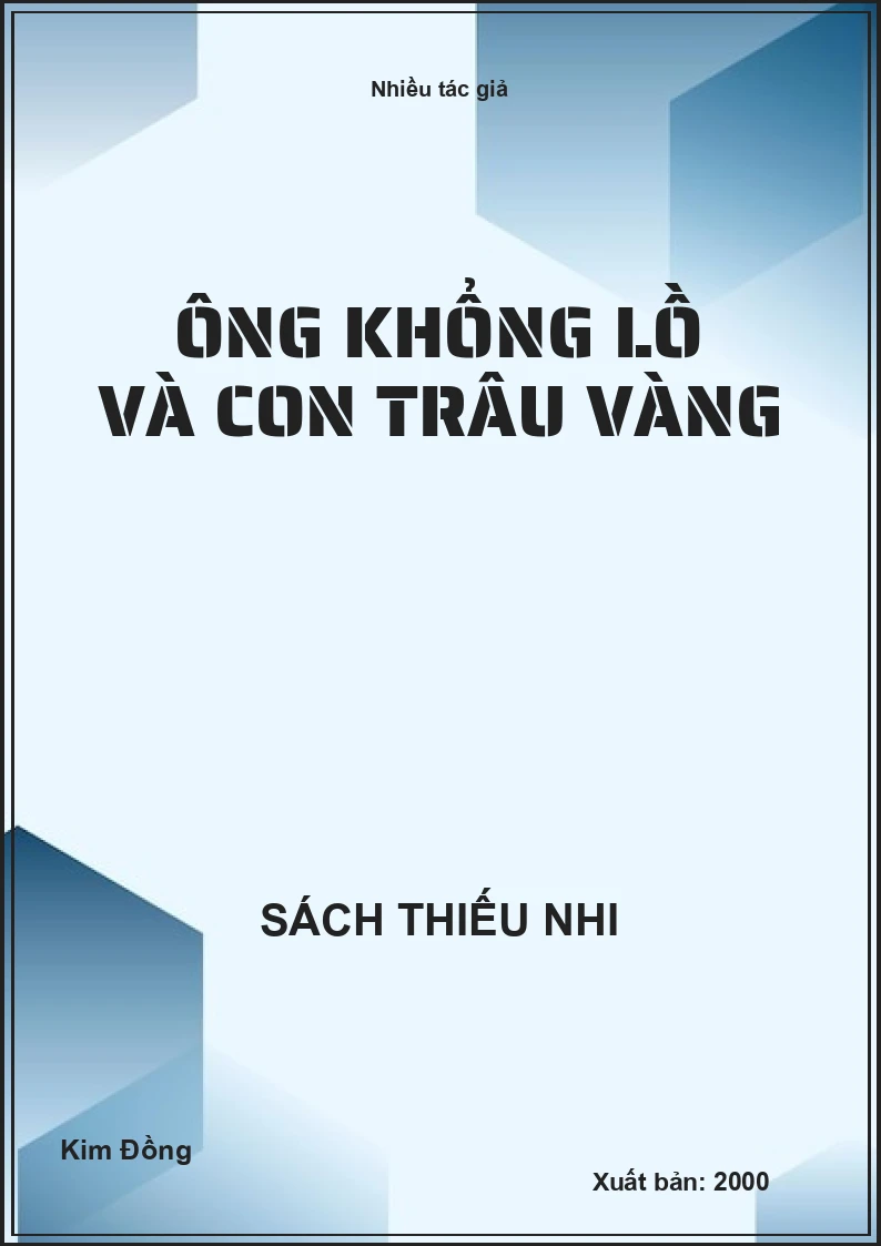 Ông khổng lồ và con trâu vàng