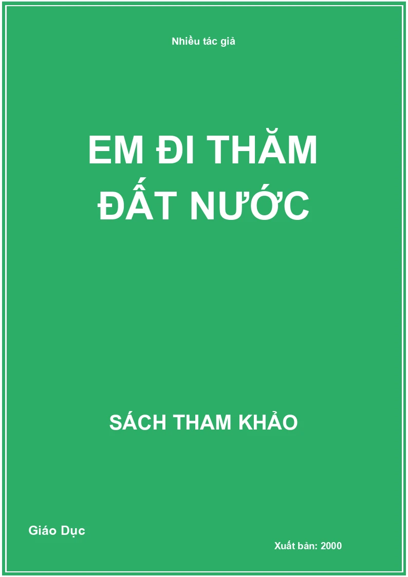 Em đi thăm đất nước
