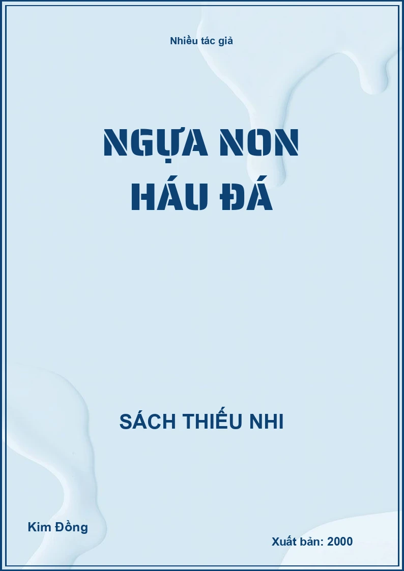 Ngựa non háu đá