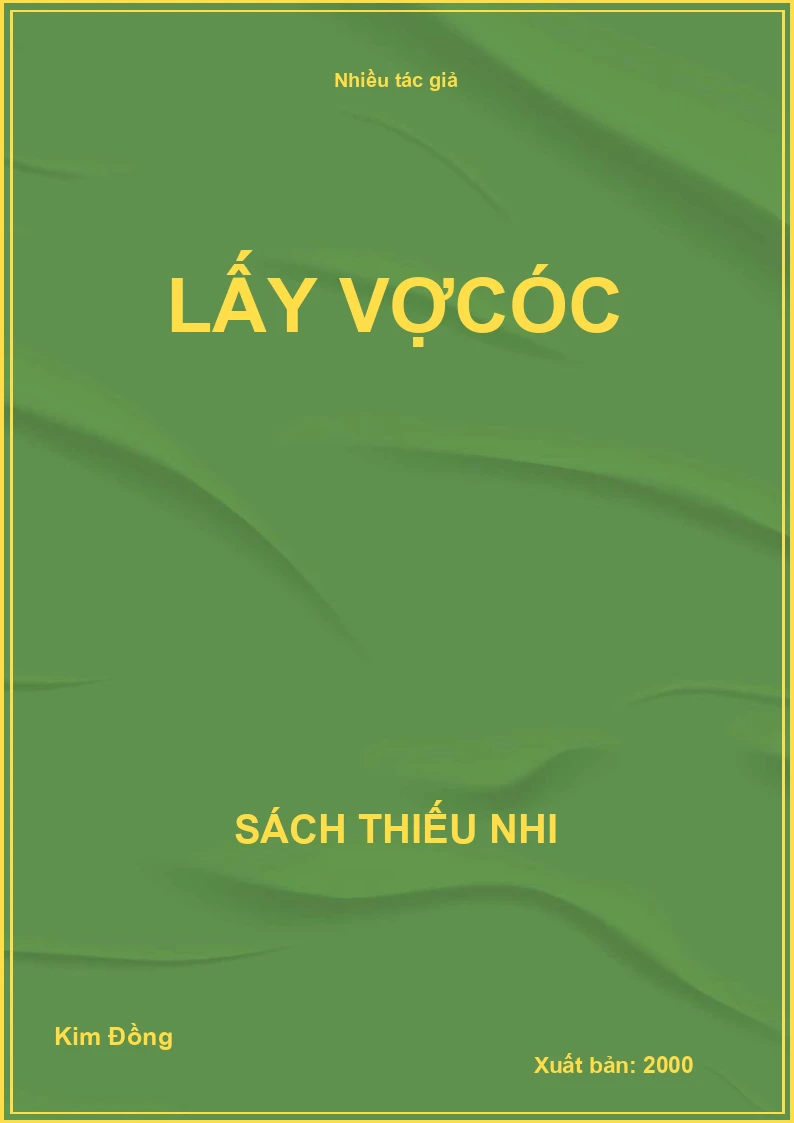 Lấy vợ cóc