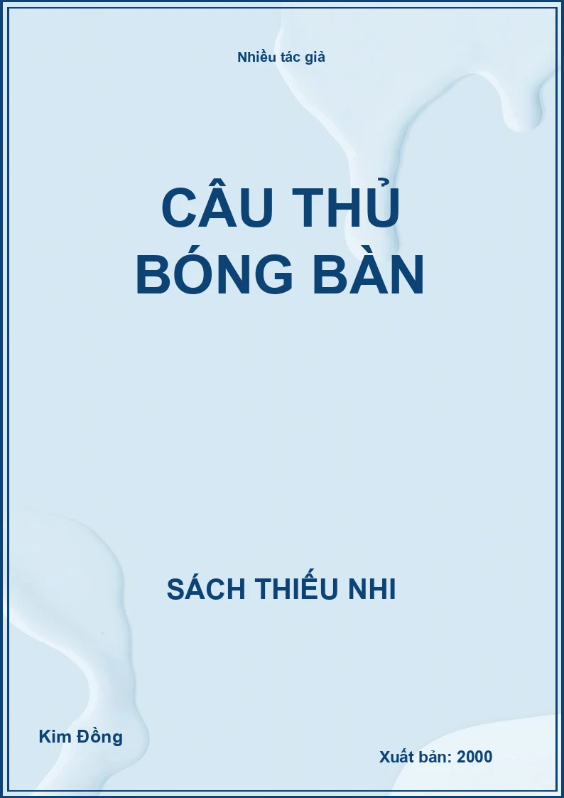 Cầu thủ bóng bàn