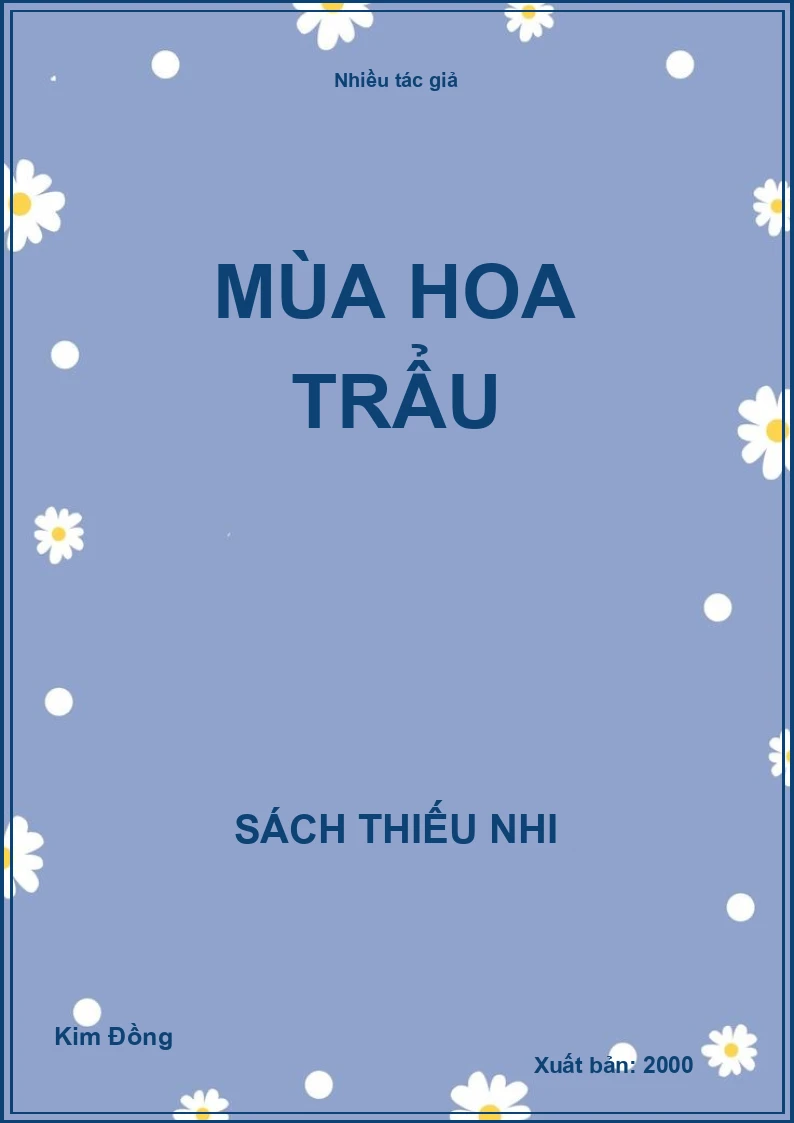 Mùa hoa Trẩu