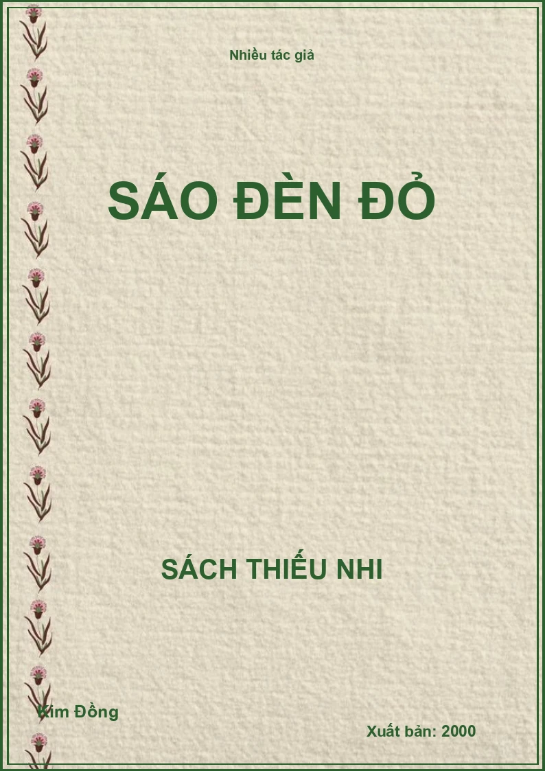 Sáo đèn đỏ