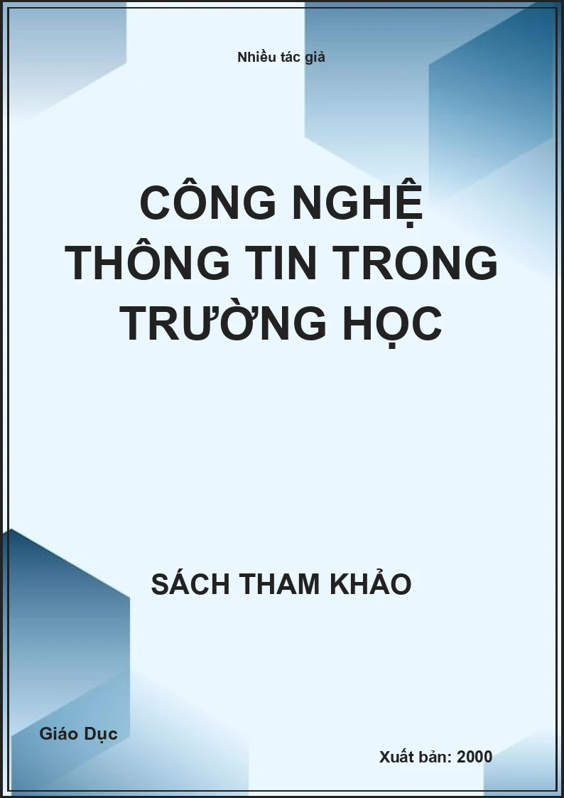 Công nghệ thông tin trong trường học