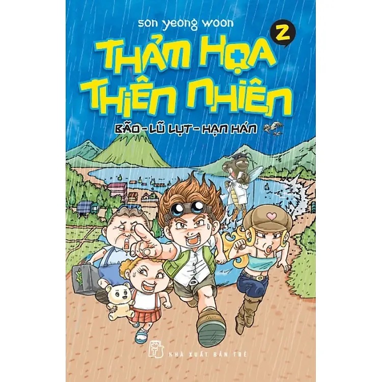 Sách Thảm Họa Thiên Nhiên - Tập 2: Bão, Lũ Lụt, Hạn Hán