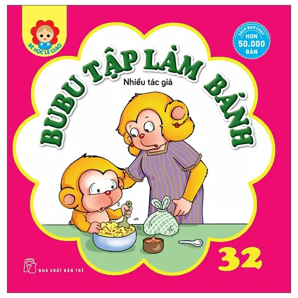 Bu Bu tập làm bánh