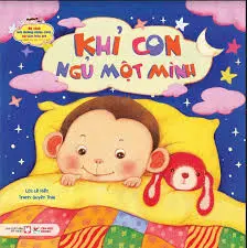 Khỉ con ngủ một mình