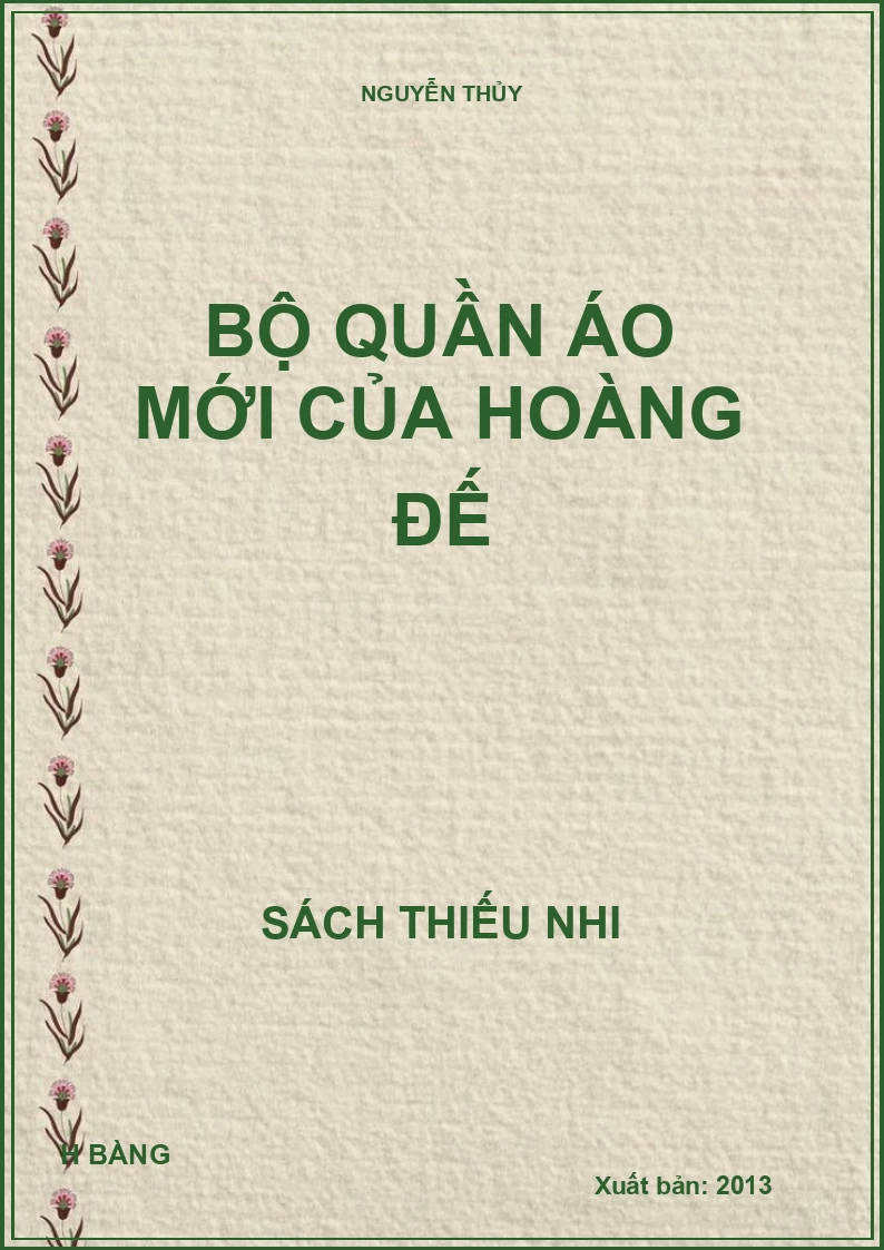 Bộ quần áo mới của Hoàng Đế