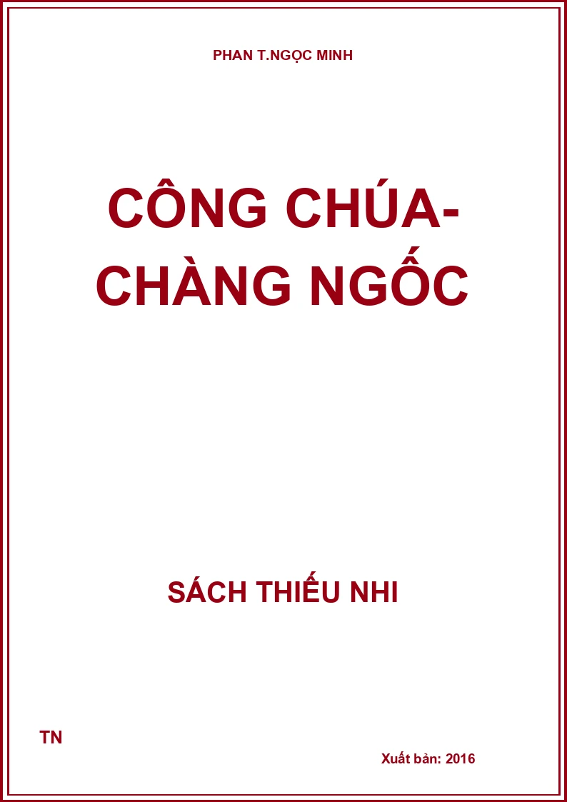 Công chúa - chàng ngốc