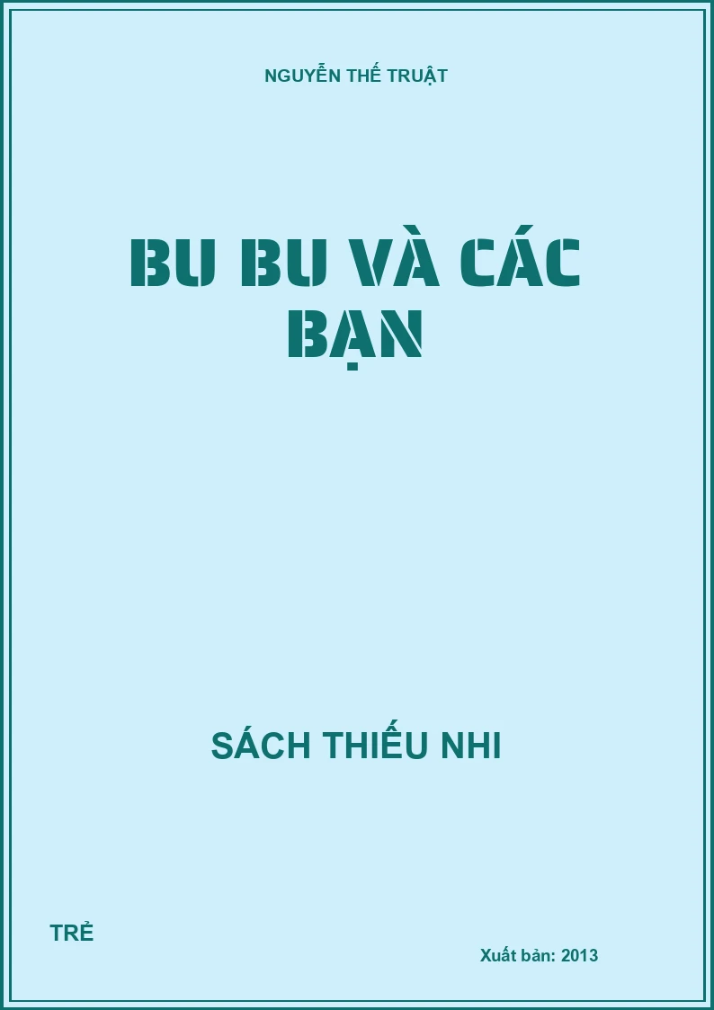 Bu bu và các bạn