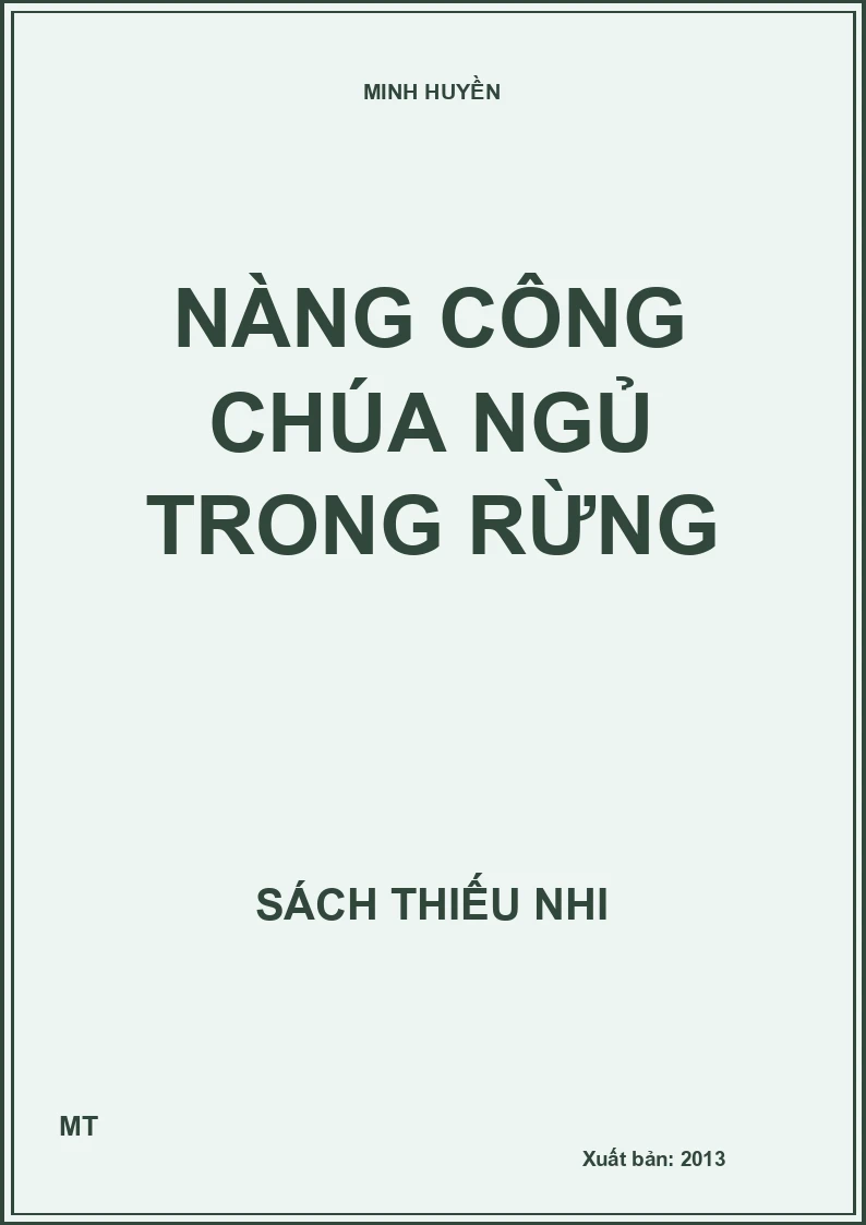 Nàng công chúa ngủ trong rừng