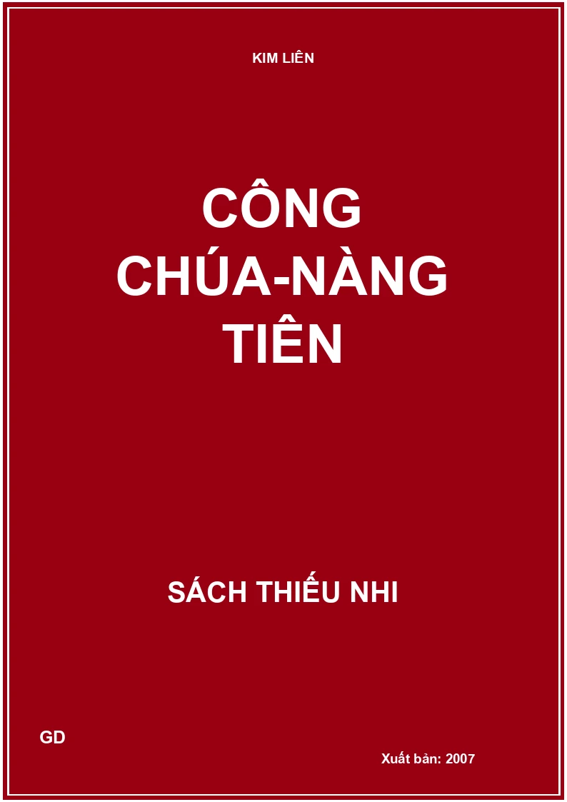 Công chúa - Nàng tiên