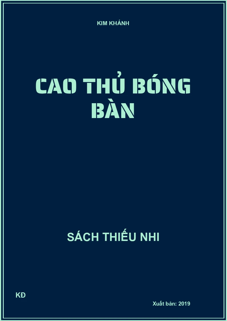Cao thủ bóng bàn