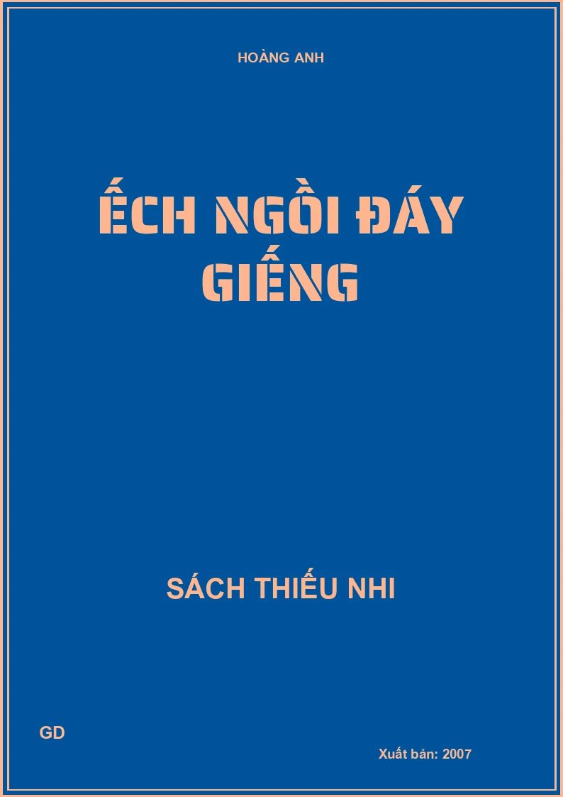 Ếch ngồi đáy giếng