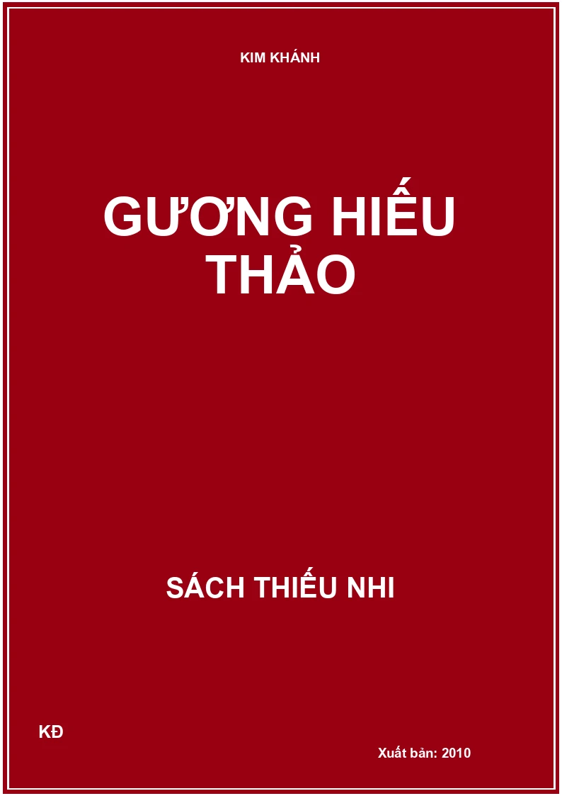 Gương hiếu thảo