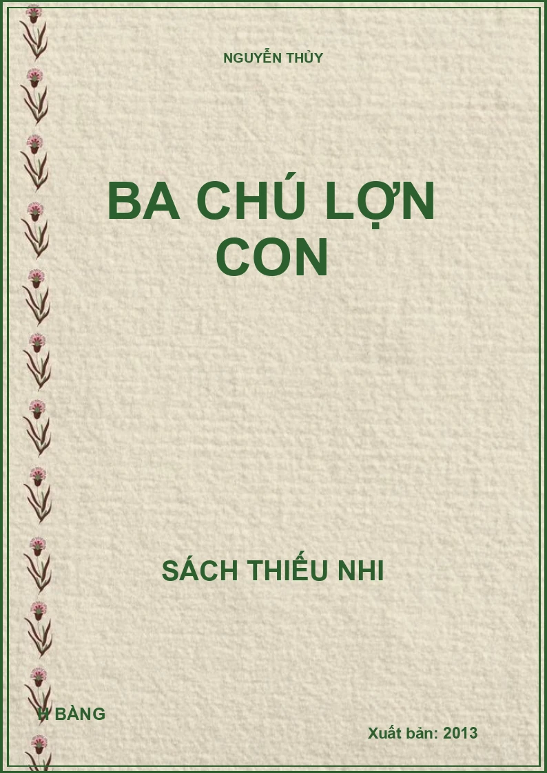 Ba chú lợn con