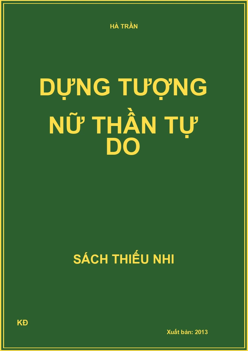 Dựng tượng nữ thần tự do