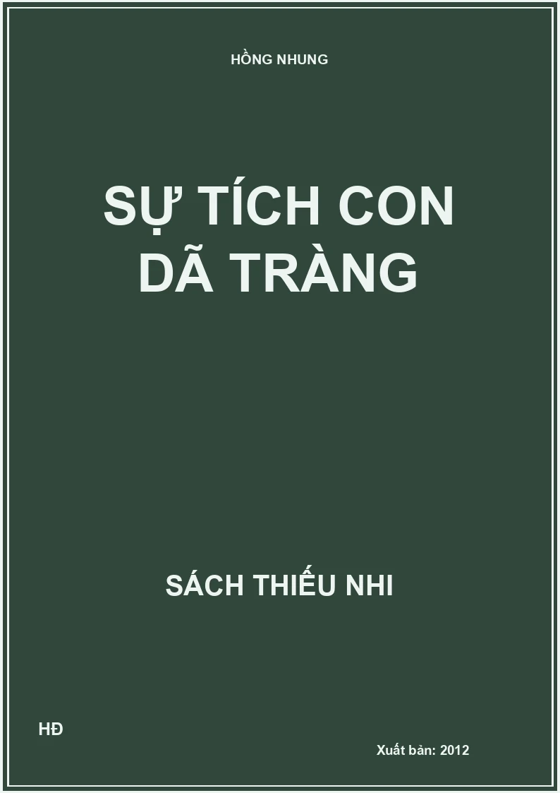 Sự tích con dã tràng