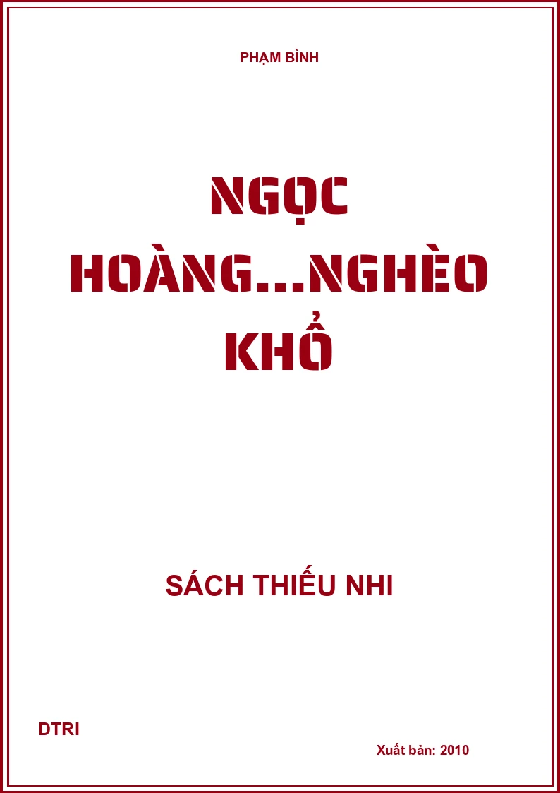 Ngọc Hoàng nghèo khổ