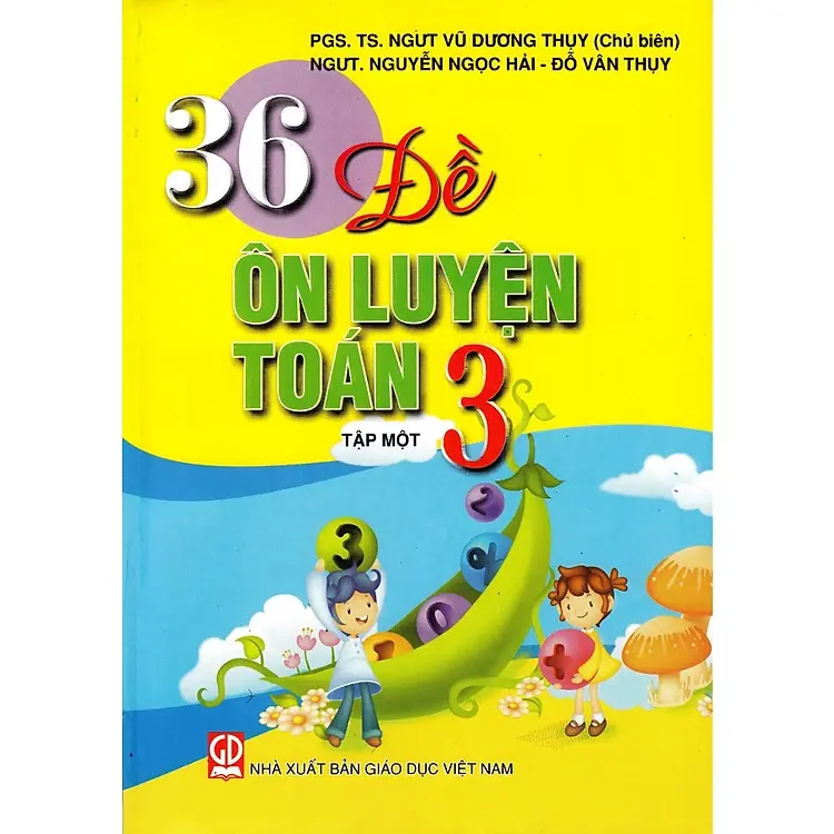 36 Đề ôn luyện Toán 3 - Tập 1