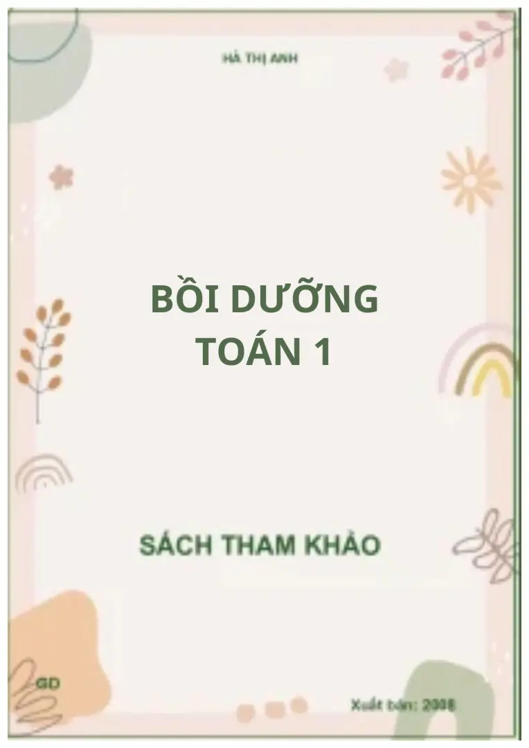 Bồi dưỡng Toán 1