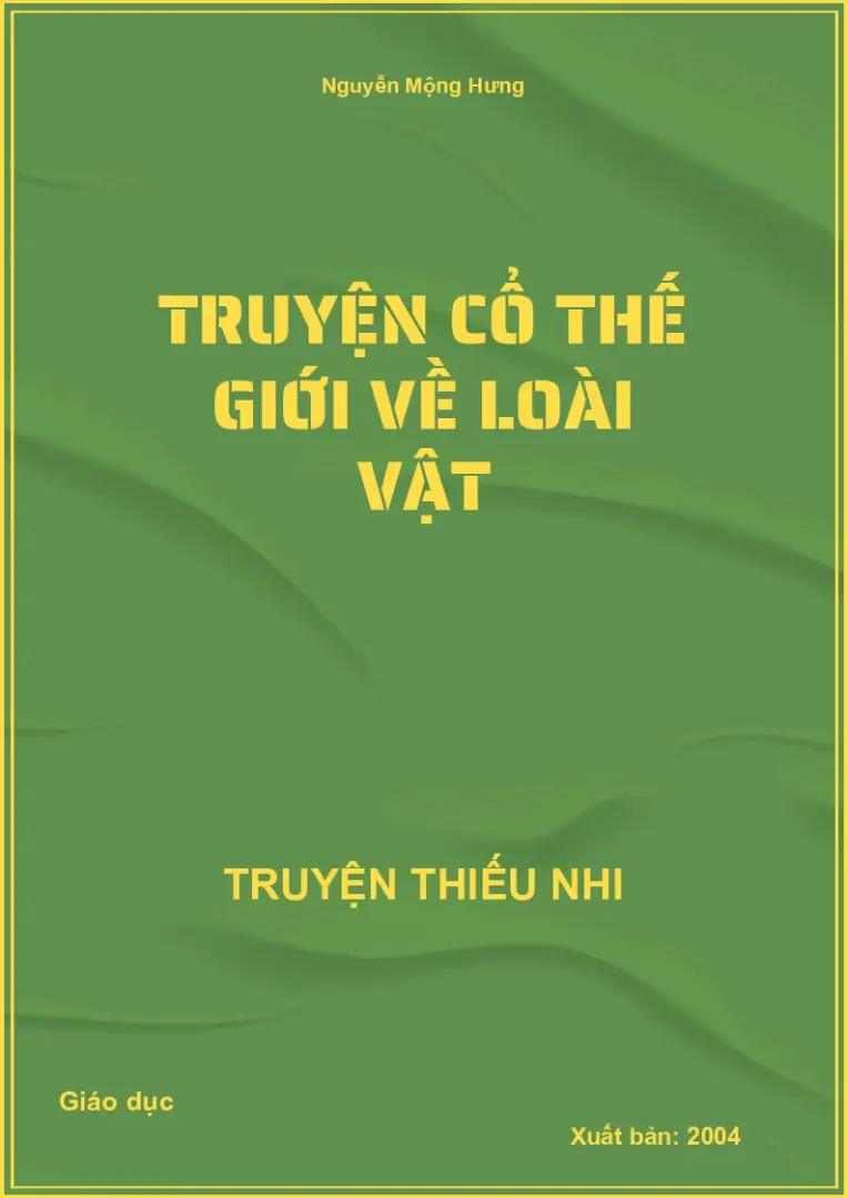 Truyện cổ TG...Loài vật