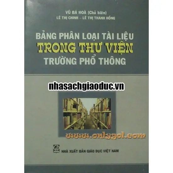 Bảng Phân Loại Tài Liệu Trong Thư Viện Trường Phổ Thông
